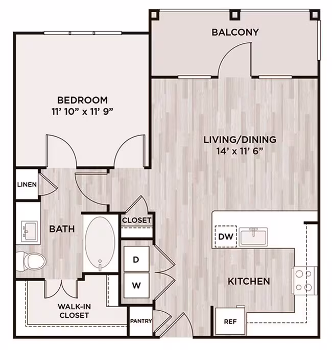 Unit 11201 01109 floor plan